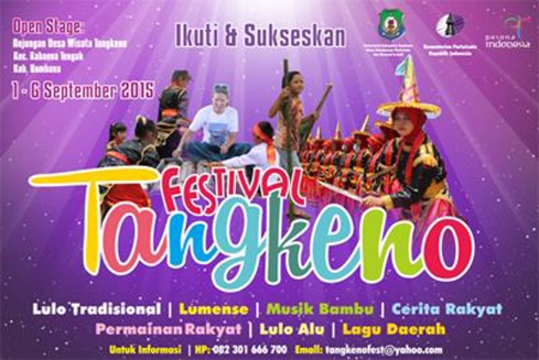 Festival Tangkeno 2015